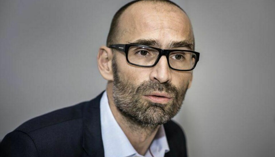 DBU-direktør Claus Bretton-Meyer kan se med positive briller på DBUs økonomi. ArkivFoto: Thomas Lekfeldt/Scanpix
