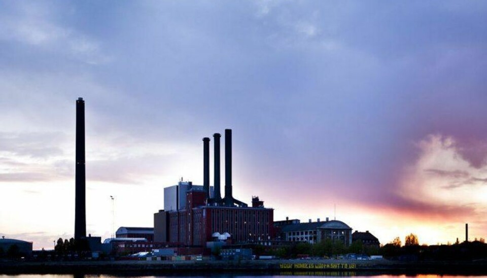 Stort nedbrud: København manglede varme Det er blandt andet problemer på H.C. Ørstedværket her på billedet, som er skyld i den manglende varme. Foto: Jonas Vandall/ Scanpix