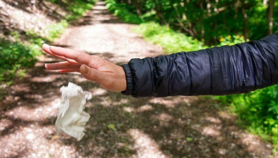 Smider du affald fra dig på din vej? Det kan koste dig dyrt