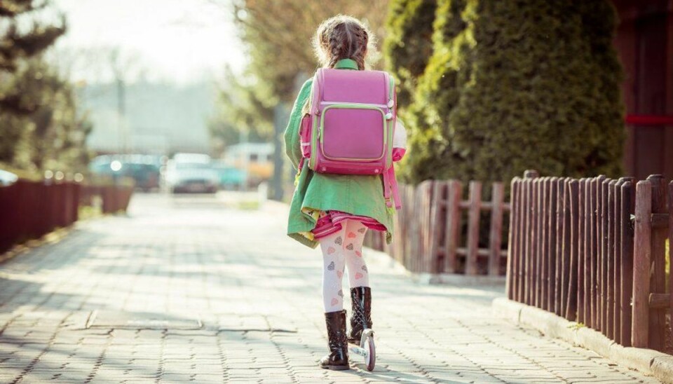 En skolepige anmeldte fredag et voldeligt overfald. Det viste sig at være det pure opspind. Foto: Colourbox.