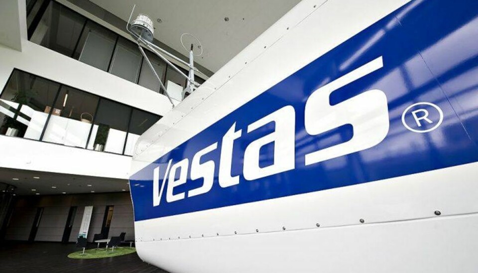 Vestas skaber 400 nye arbejdspladser i Danmark Vestas opretter 400 nye arbejdspladser i Danmark. Arkivfoto: Henning Bagger/Scanpix.