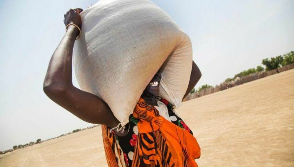 Sultkatastrofe får danskere til at donere millioner En appel lørdag fra FN om hungersnød i fire lande har fået danskerne til at donere stort beløb til Folkekirkens Nødhjælp. Foto: Albert Gonzalez Farran/AFP