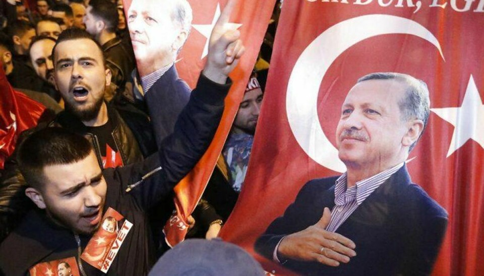 EU og Nato beder Tyrkiet om at dæmpe sig. Tiden er inde til at køle ned. Foto: Yves Herman/Scanpix