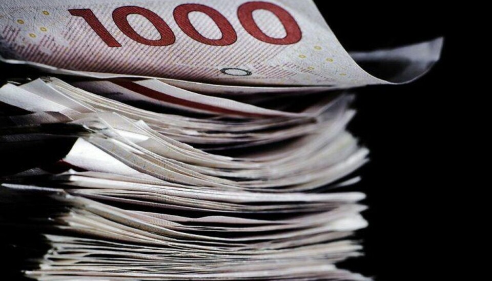 Kvinde var glad for gevinst på 400 kroner: Den var bare langt højere end det En kvinde vandt en stak tuisndkronesedler uden at tro på det. Foto: Scanpix.
