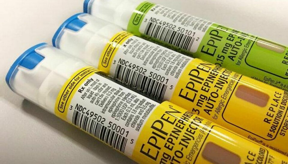 Potentielt fatale defekter i EpiPen får firmaet Meda til at tilbagekalde fire partier i Danmark. Foto: / Reuters/Reuters