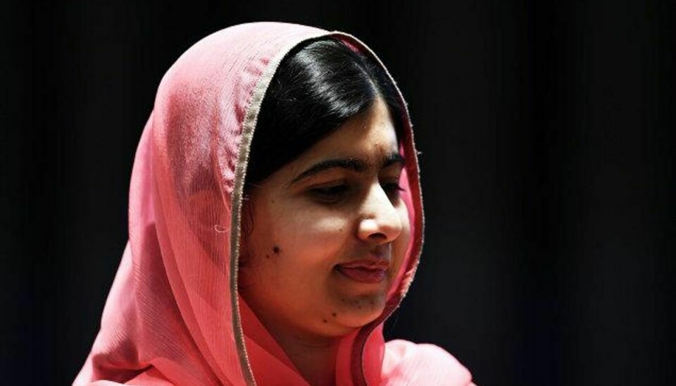 Pakistanske Malala Yousafzai er ny fredsambassadør for FN. Foto: Jewel Samad/AFP