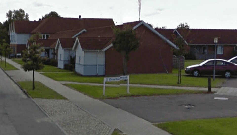61-årig mand anholdt for at påsætte brand – i sin egen lejlighed Det var her i disse lejligheder i Ribegade, hvor en mand satte ild til sin egen lejlighed. Foto: Google Street View.