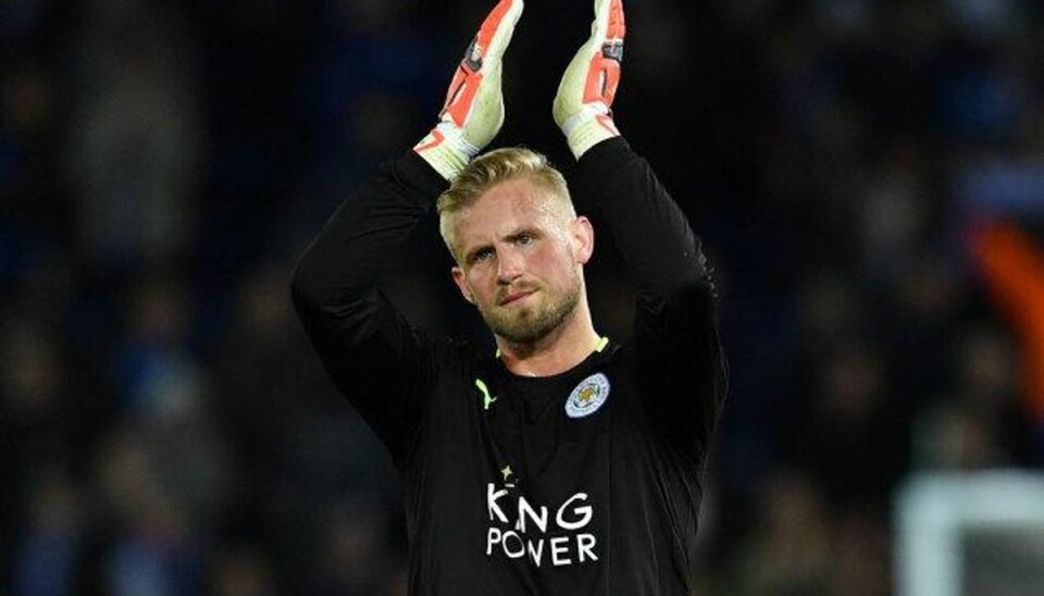 Frustreret Schmeichel: En dårlig kendelse sendte os ud Leicester-keeper Kasper Schmeichel ærgrer sig over, at klubben røg ud af Champions League tirsdag aften. Foto: Ben Stansall/AFP