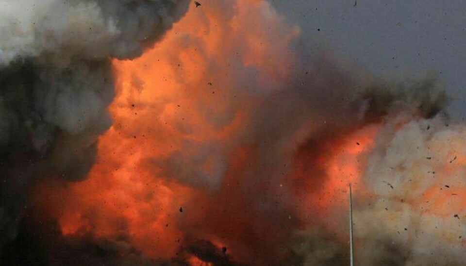 Det er endnu uvist, hvad der har forårsaget den voldsomme eksplosion. Arkivfoto: Alaa Al-Marjani/Scanpix