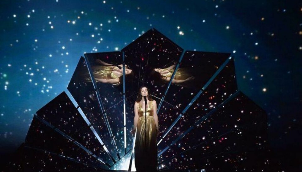 Briterne er seriøse omkring brexit: Vil også droppe Eurovision I år stiller Lucie Jones op for Storbritannien, men hun kan blive landets sidste repræsentant. Foto: Sergei SUPINSKY/Scanpix