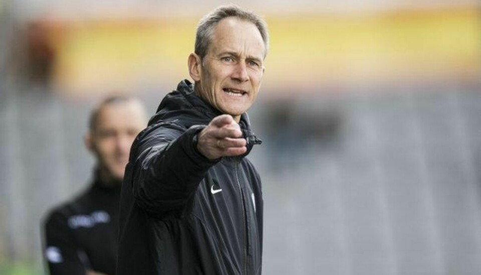 Lars Lungi Sørensen er optimist før Esbjergs kampe mod AC Horsens. Foto: Claus Fisker/Scanpix