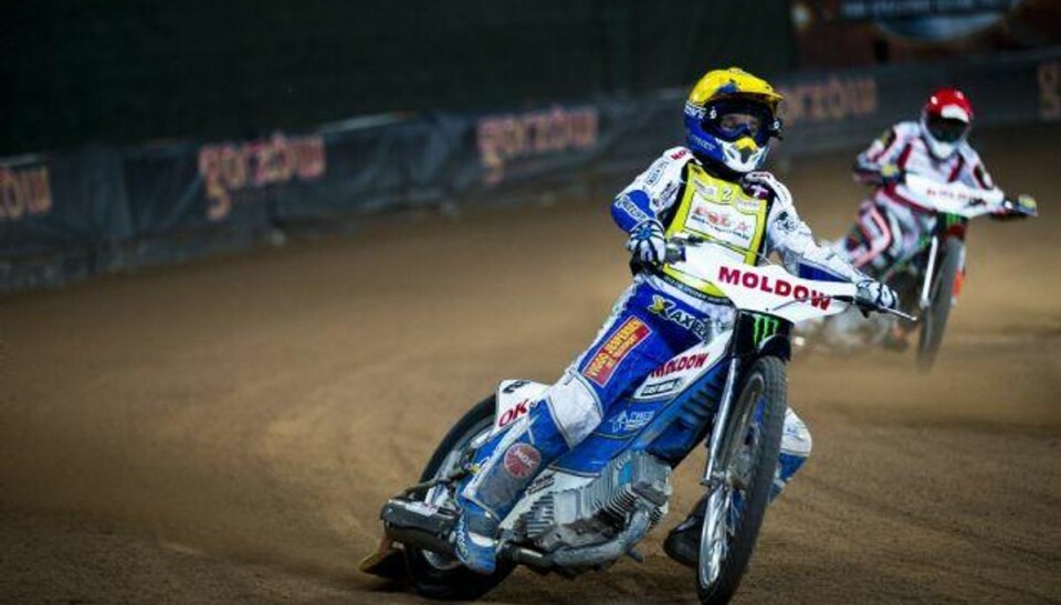 Iversen slutter sidst i speedwayfinale Niels-Kristian Iversen måtte nøjes med fjerdepladsen ved det tjekkiske grandprix. Foto: Speedway Grandprix I Parken I K/Scanpix
