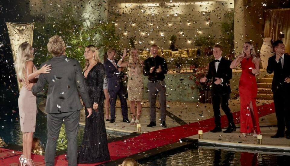 Simone og Anders vandt Paradise Hotel 2017. Foto: TV3. Simone og Anders vandt Paradise Hotel 2017. Foto: TV3.