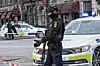 En 50-årig mand blev fredag eftermiddag skud af politiet. Lørdag fremstilles han i grundlovsforhør, sigtet for trusler mod politifolkene. Foto: Jens Nørgaard Larsen/Scanpix