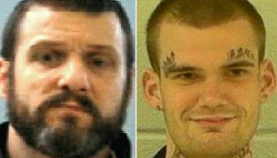 43-årige Donnie Russell Rowe (venstre) og 24-årige Ricky Dubose (højre) er nu blevet fanget af politiet efter en massiv jagt.Foto: Georgia Bureau of Investigation