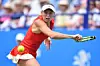 Omkring klokken 13 dansk tid går Caroline Wozniacki ind til finalekampen mod Karolína Plísková i Eastbourne. Foto: Glyn Kirk/AFP