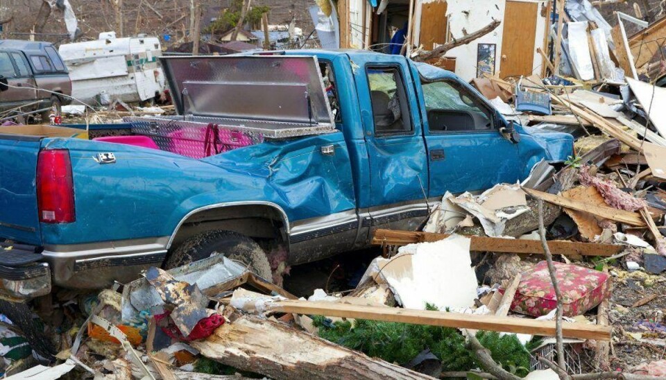 Sjælden sensommertornado kvæster 30 i shoppingkvarter i USA En tornado i august er ikke noget, man ser hver dag i området. Genrefoto: Scanpix.