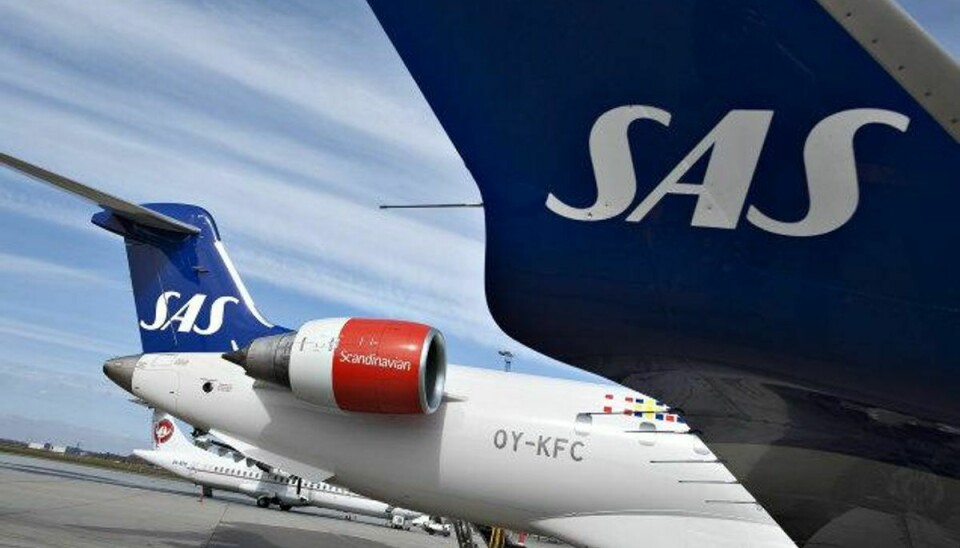 Stilstand i forhandlingerne om en ny overenskomst får nu tre pilotforeninger til at varsle konflikt mod SAS. Foto: Henning Bagger/arkiv/Scanpix