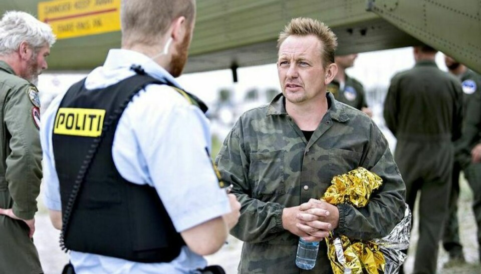 Peter Madsen er sigtet for drabet på den 30-årige svenske journalist, Kim Wall. Foto: Bax Lindhardt/Scanpix