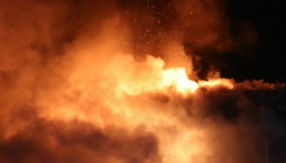 En kvinde er død i en brand i et rækkehus i Brandelev lørdag aften. Foto: Colourbox