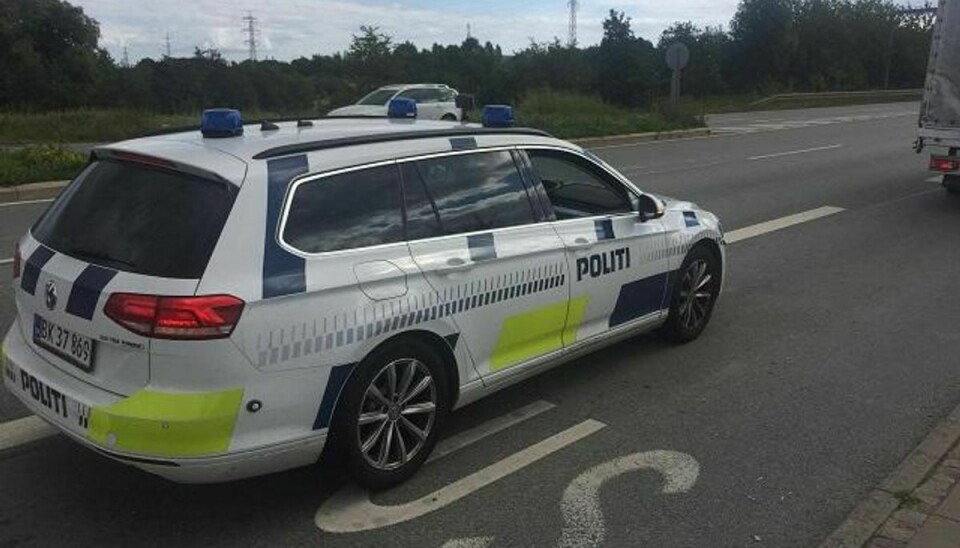 Politiet anholdt lørdag to polske tyve. Foto: Øxenholt Foto.