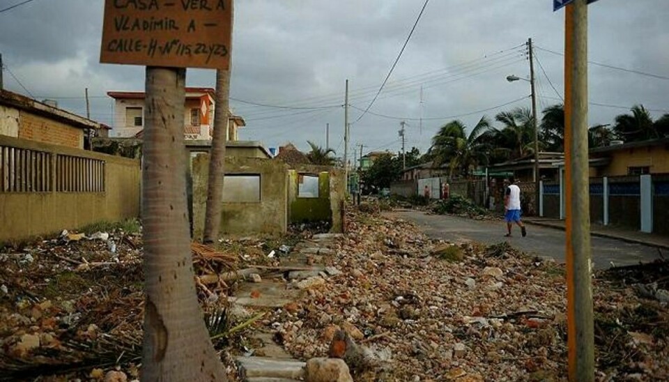 Cuba efter Irma. Foto: YAMIL LAGE/Scanpix.