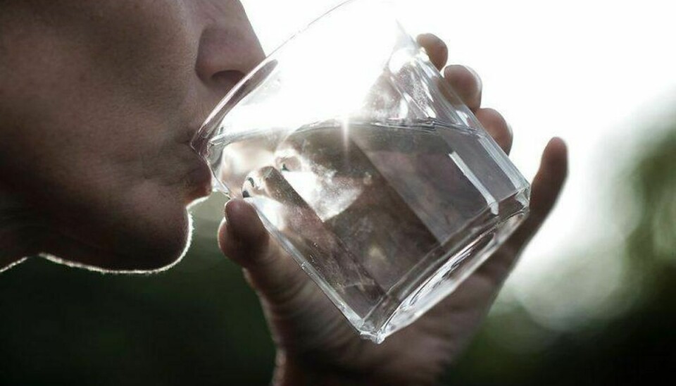 Der er fundet nedbrydningsmiddel i drikkevandet i Skive Kommune. Genrefoto: Scanpix