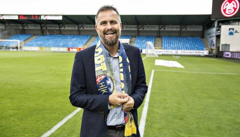 Hobro IK’s deltidssportschef i overraskende jobskifte Jens Hammer har sagt jobbet som skolelærer op. Nu skal han være sportschef på fuld tid. Foto: Henning Bagger/Scanpix