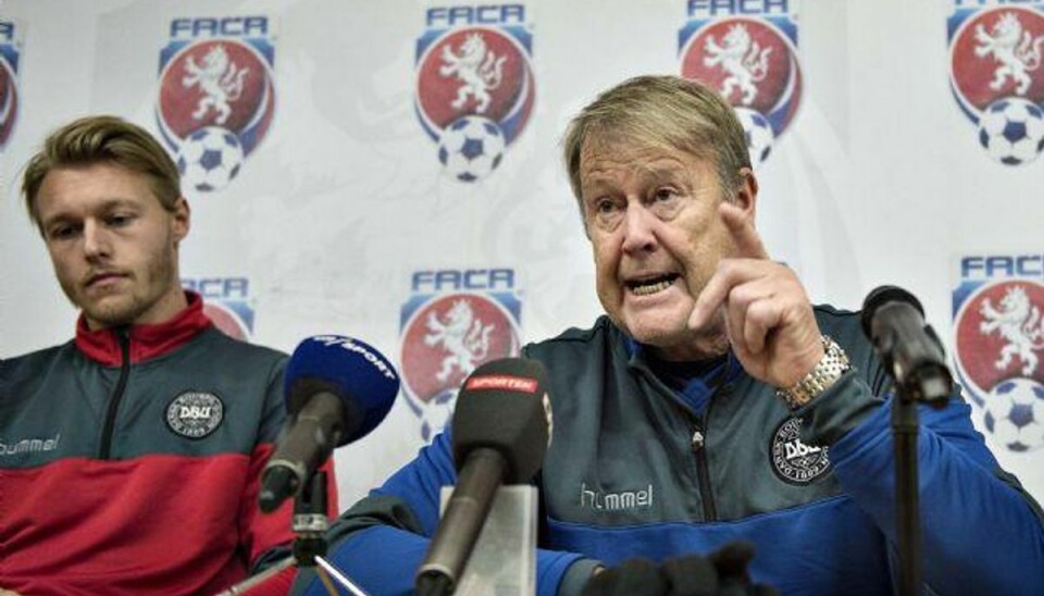 Hareide føler sig misforstået i debat om Tjekkiet-kamp Landstræner Åge Hareide mener, han er blevet misforstået. Foto: Henning Bagger/Scanpix