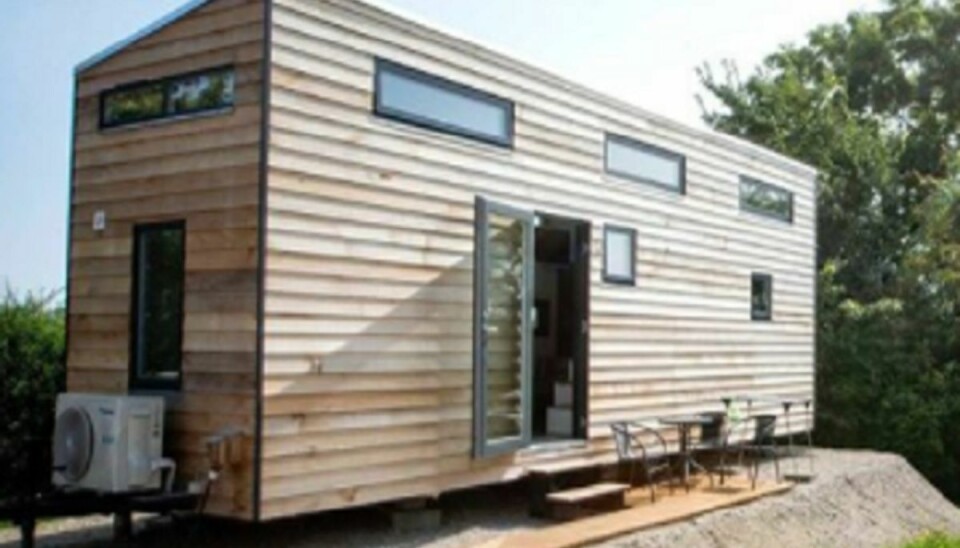 Sådan kan et rigtigt hus fra Tiny House Living se ud. Foto: Tiny House Living.