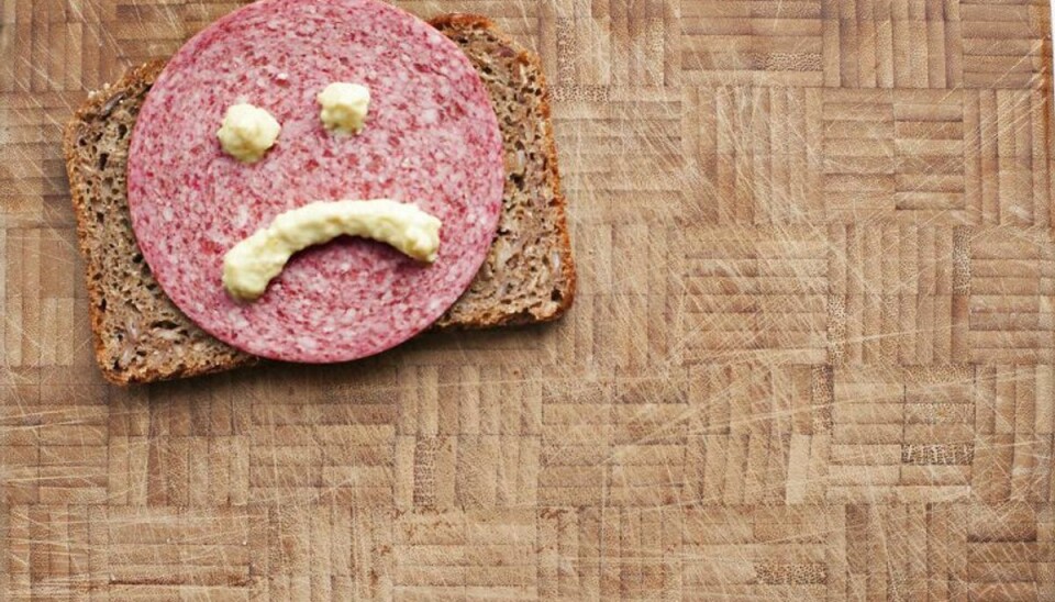 Café får stor bøde: Maden var ALT for varm Café Ulla Terkelsen serverer næppe salamimadder, men smileyen illustrerer meget godt Fødevarestyrelsens holdning til stedet. Foto: Scanpix