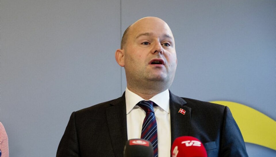 Er tidligere slået fejl: Nu vil Pape have forhadt bande fjernet Justitsminister Søren Pape Poulsen angriber Loyal to Familia med hårdt mod hårdt. Foto: Liselotte Sabroe/arkiv/Scanpix