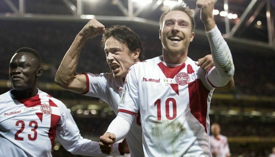 Danmark skal til VM! Foto: Liselotte Sabroe/Scanpix