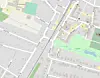 Manden har forskanset sig i en bolig på Borgergade i Vrå. Foto: OpenStreetMap.org.