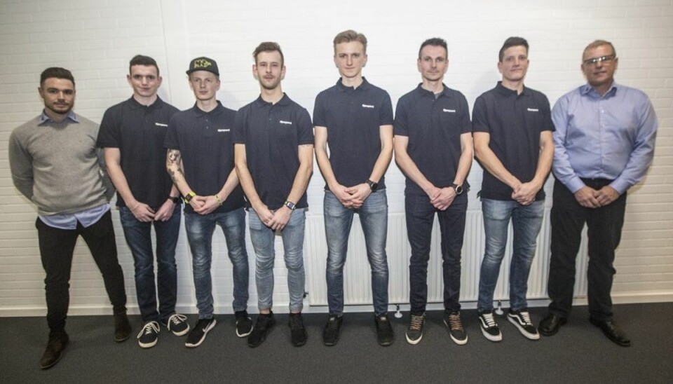 Erik Gundersen præsenterede Grindsteds Superligaspeedwayhold