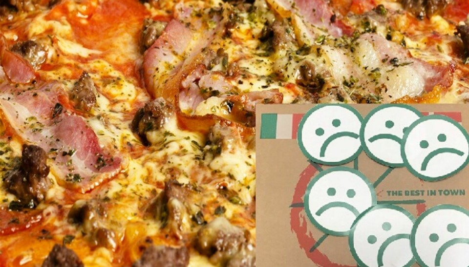 Et pizzeria har modtaget en tre sider lang rapport fra Fødevarestyrelsen fyldt med påtaler. Foto: Colourbox.
