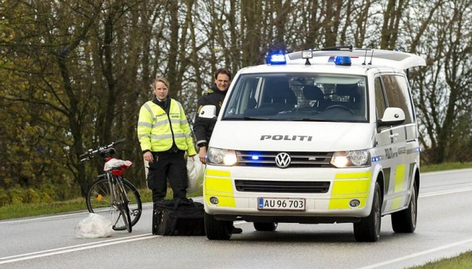 Nu søger politiet hele specifikke vidner. (Foto: Mads Dalegaard/Scanpix 2017) En 79-årig cyklist er død efter en ulykke ved Pejsegården i Brædstrup. Nu søger politiet hele specifikke vidner. (Foto: Mads Dalegaard/Scanpix 2017)