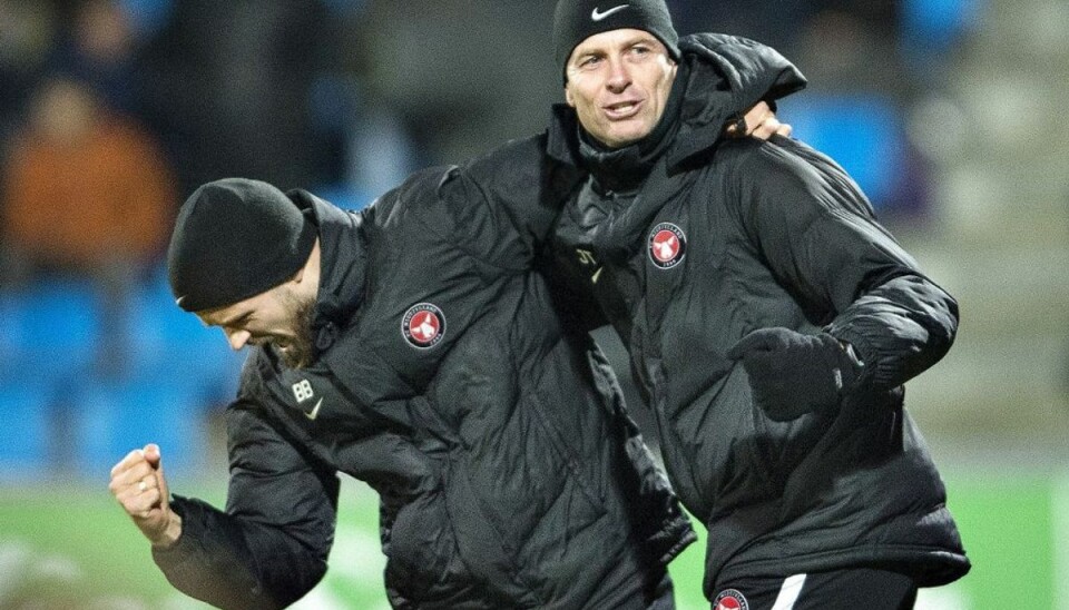 AGF løber ind i en læsterlig øretæve på heden Slipper AGF levende fra mødet med FC Midtjylland i aften, eller vil Thorups tropper slagte gæsterne fra Aarhus? Foto: Henning Bagger/Scanpix.