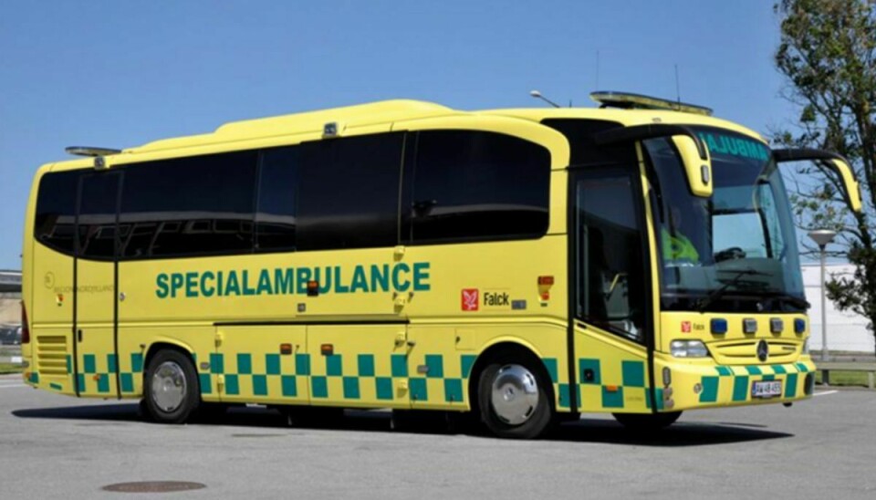 Det er denne super-ambulance, der nu kan blive din. Foto: Region Nordjylland.