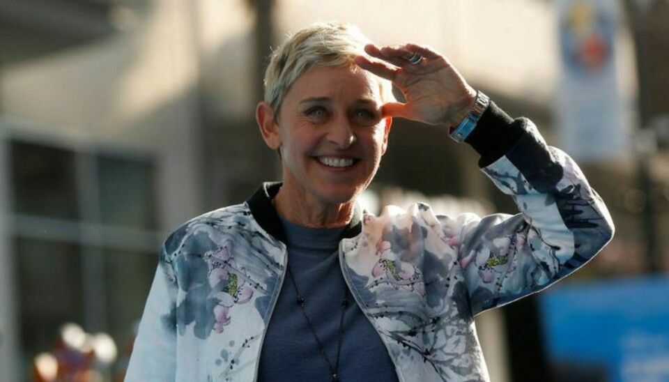 Tv-værten Ellen DeGeneres er i sorg. Hendes far er død. Foto: Mario Anzuoni/Scanpix (Arkivfoto)