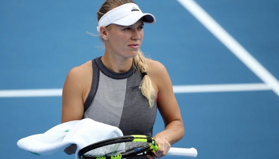 Wozniacki må bøje sig for stærk tysker i New Zealand Caroline Wozniacki har stadig en finalesejr i Auckland til gode. Natten til søndag tabte hun i to sæt til en stærk spillende Julia Görges fra Tyskland. Foto: Michael Bradley/AFP