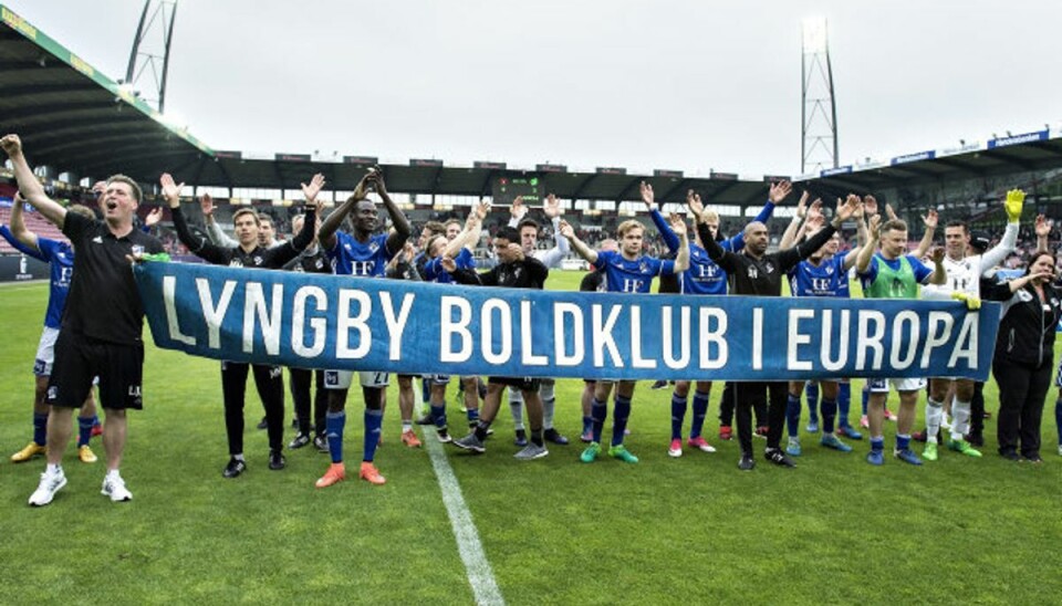 Ejer: Lyngby Boldklub kæmper for livet I sidste sæson fik Lyngby bronze, men nu er klubben lukningstruet. Foto: Henning Bagger/Scanpix