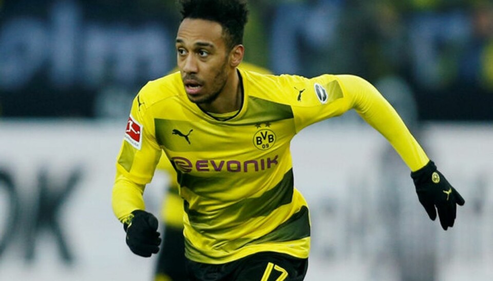 Transfer-saga slut: Superstjernen forlader Dortmund Dortmund-angriberen Pierre-Emerick Aubameyang skifter til Arsenal Foto: Leon Kuegeler/Reuters