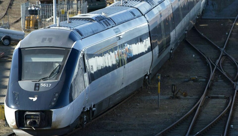Problemerne for togtrafikken fortsætter frem til torsdag. Foto: Henning Bagger/Scanpix.