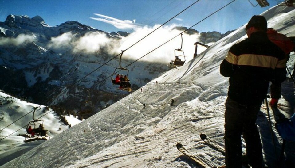 Det var her ved skisports-stedet Avoriaz , hvor drengen styrtede ned. Foto: Judith Betak/Scanpix.