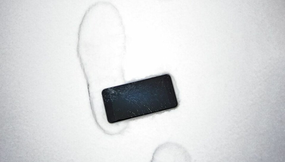 Din mobiltelefon er ikke ret glad for kulde. Se her,. hvad du kan gøre for at undgå ødelæggende skader. Fotos: Scanpix Din mobiltelefon er ikke ret glad for kulde. Se her,. hvad du kan gøre for at undgå ødelæggende skader. Fotos: Scanpix