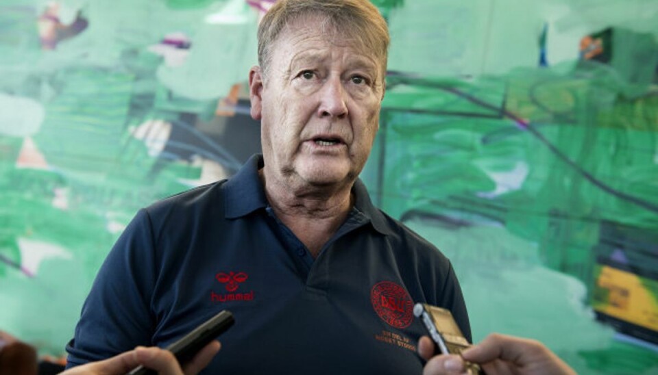 Friske ben skal vise deres værd før VM Åge Hareide og Danmark møder Panama og Chile i to testkampe. Foto: Liselotte Sabroe/Scanpix