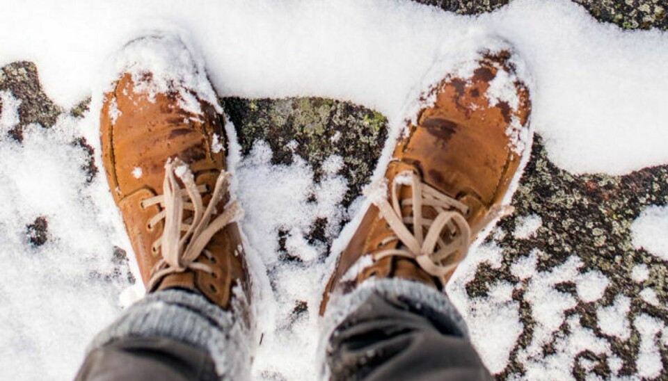 Klik igennem galleriet for at få tips til, hvordan du bedst hjælper dine sko i sne og kulde.