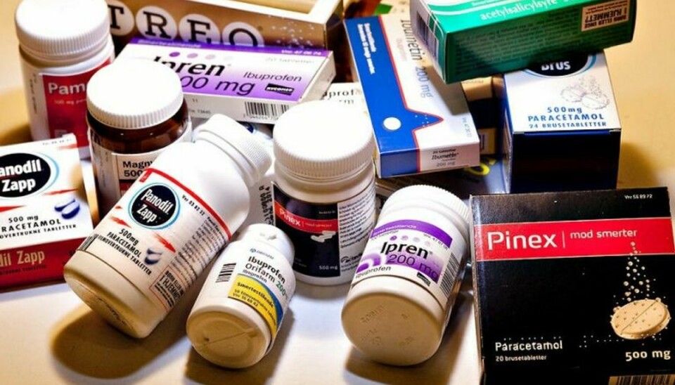 Der findes syv forskellige indholdsstoffer i den smertestillende medicin, man kan købe i håndkøb. KLIK IGENNEM GALLERIET, OG SE HVORDAN DE FORSKELLIGE STOFFER VIRKER, OG HVORNÅR DU SKAL VÆLGE DE FORSKELLIGE PRÆPARATER. Foto: Scanpix