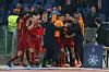 AS Roma skabte en stor overraskelse, da italienerne tirsdag vandt 3-0 hjemme over FC Barcelona og dermed bookede semifinaleplads i Champions League. Foto: Alessandro Bianchi/Reuters